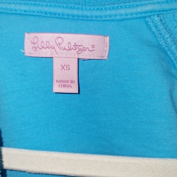Lilly Pulitzer fleece jacket. Size xs - Picture 6 of 7